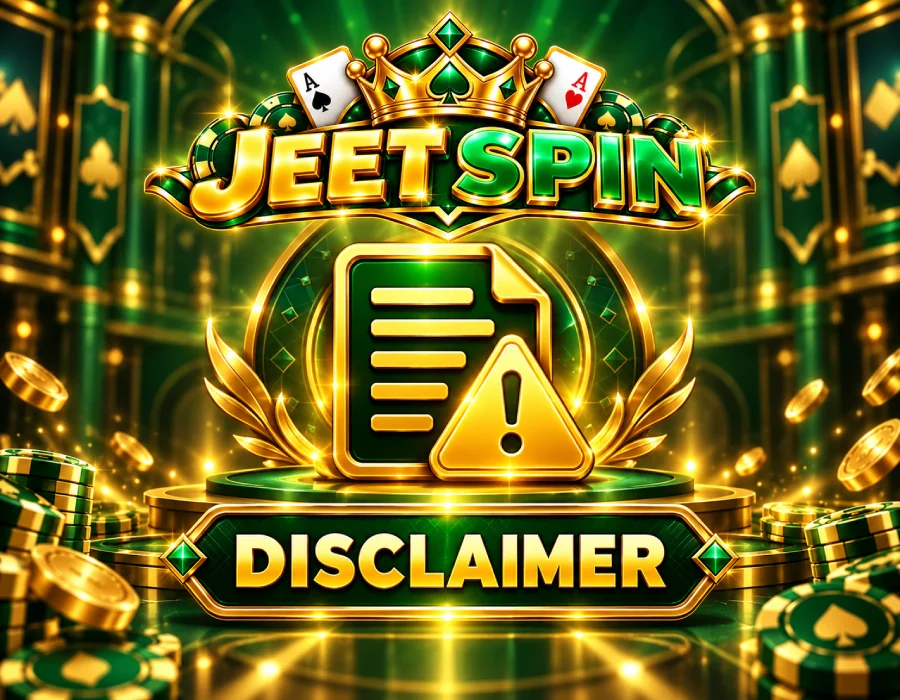 Jeet Spin disclaimer